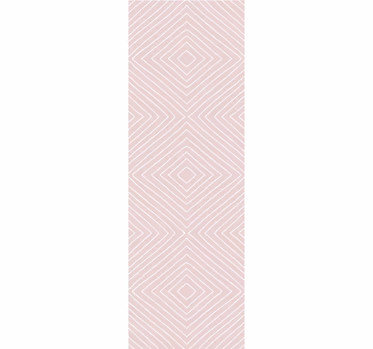 Pink square pattern square wallpaper - TenStickers