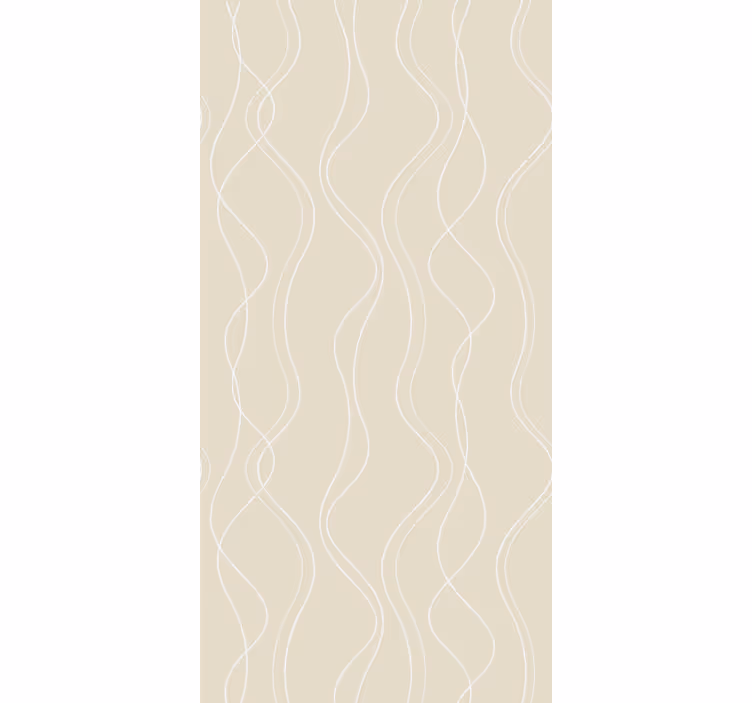 Scandinavian white and beige pattern Wallpaper - TenStickers