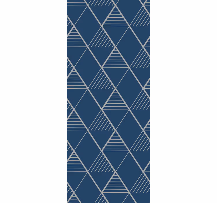 Triangular Line Patterns wallpaper geometric - TenStickers