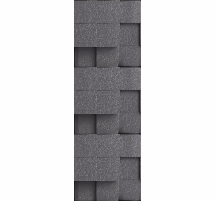 3D acoustic panels immitation 3D wallpaper - TenStickers