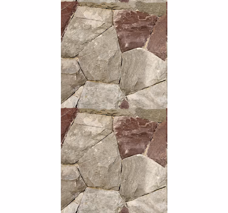 Stones with realistic effect Stone Wallpaper - TenStickers
