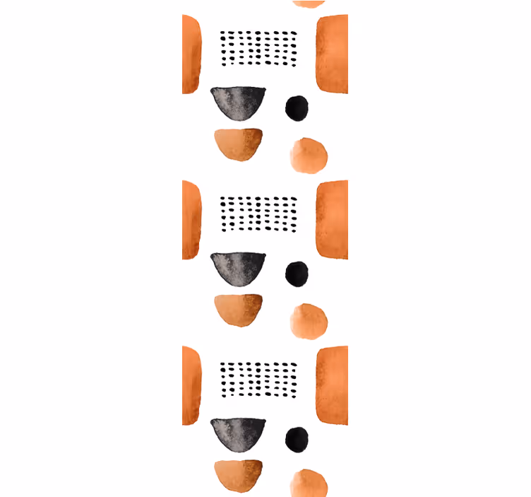 Modern Shape Patterns wallpaper geometric - TenStickers
