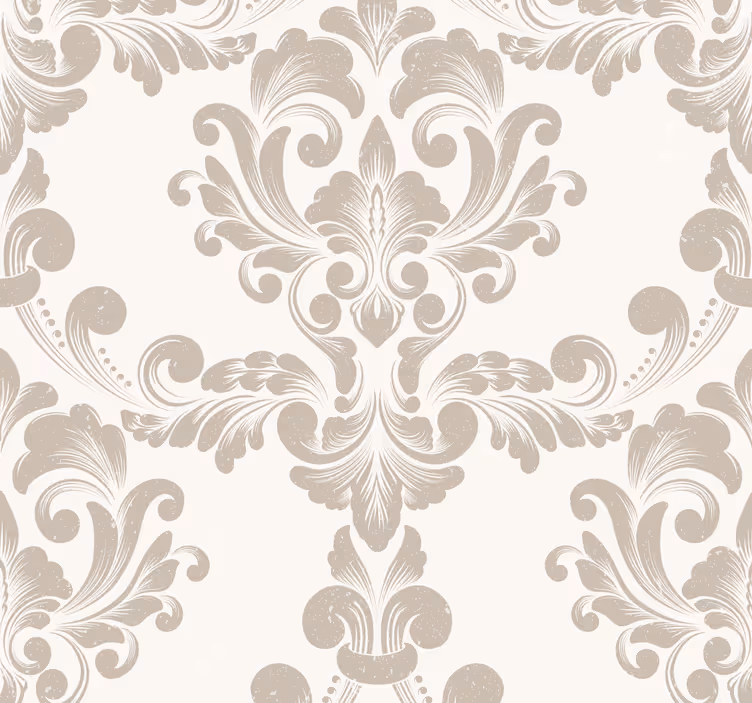 damask Classic Wallpaper - TenStickers