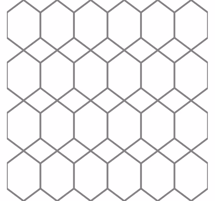 Interlaced pattern goemetric wallpaper - TenStickers