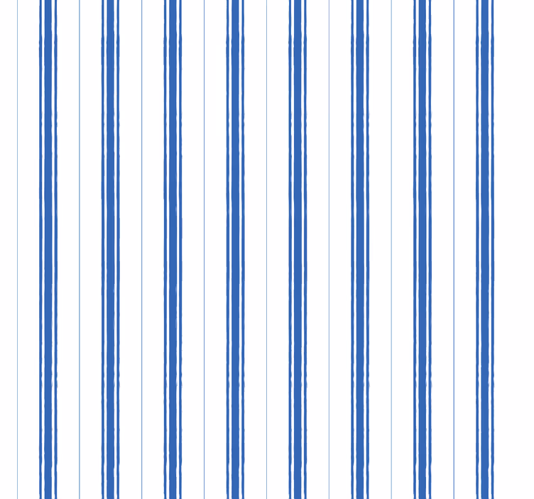 Blue shades wallpaper vertically striped - TenStickers