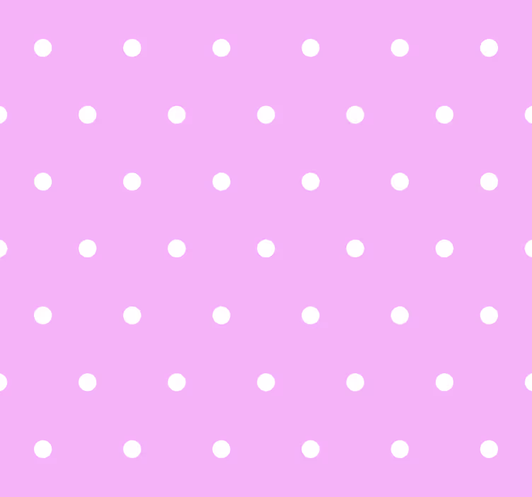 Dotted Interior polka dots wallpaper - TenStickers