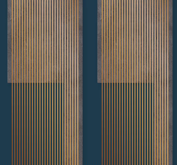 luxury stripes Office Wallpaper - TenStickers