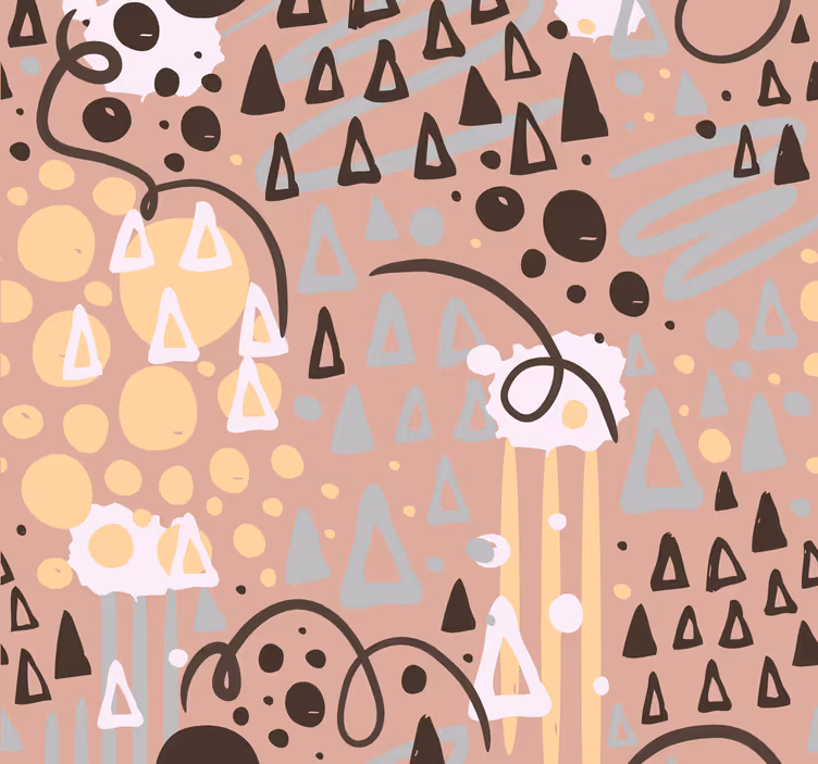 Markers and drawings Childrens Wallpaper - TenStickers