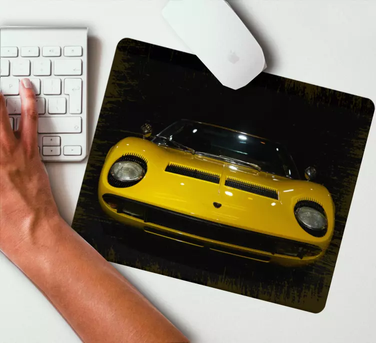 Lamborghini Miura original mouse pad - TenStickers