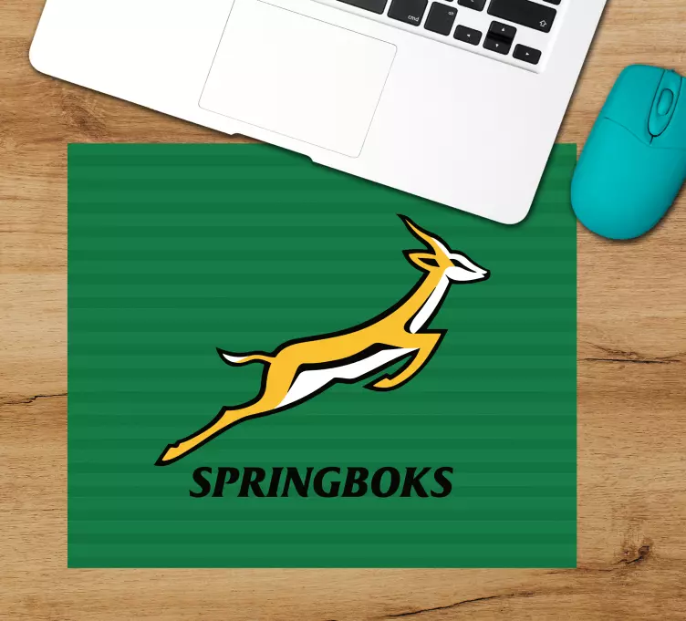 Springbok Rugby logo more mousepads - TenStickers