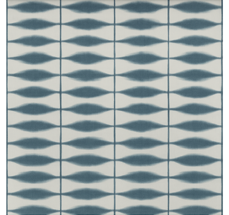 Shibori Denim bathroom blind - TenStickers