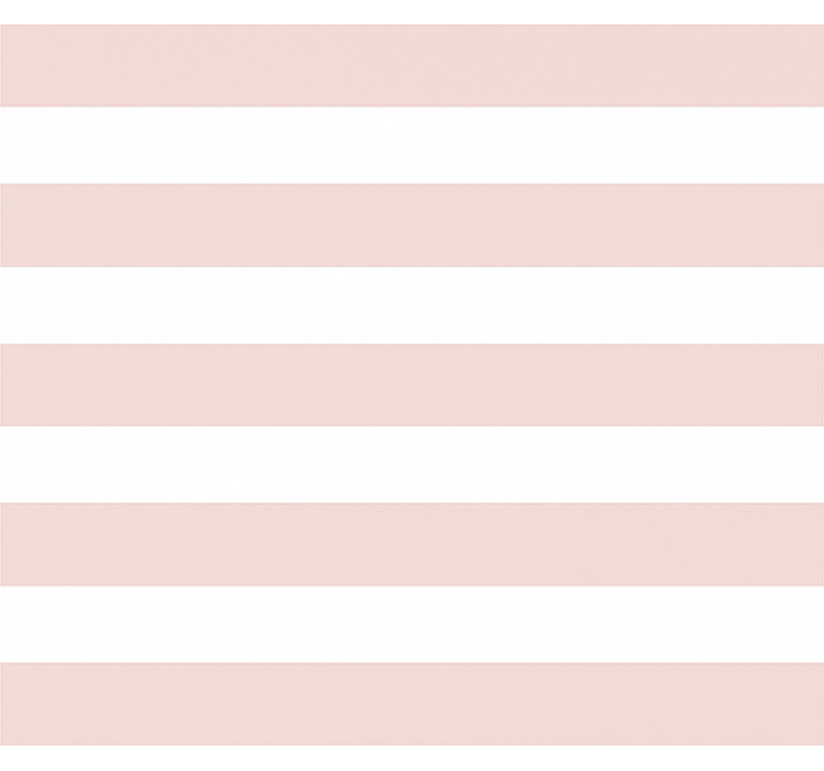 White and pink stripes blind children - TenStickers