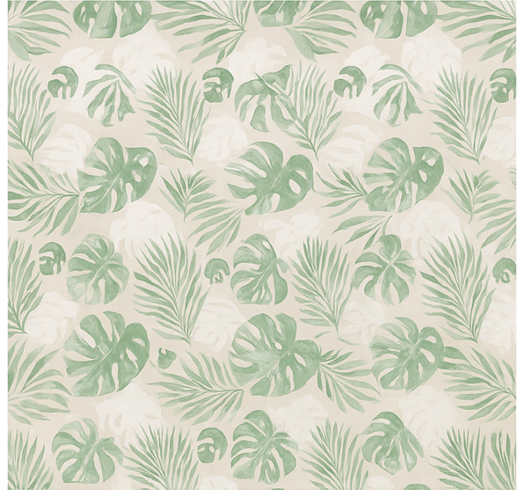 Tropical botanical leaves blind kitchen - TenStickers