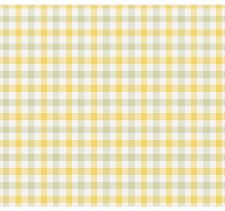 Yellow picnic pattern  dining room blind - TenStickers