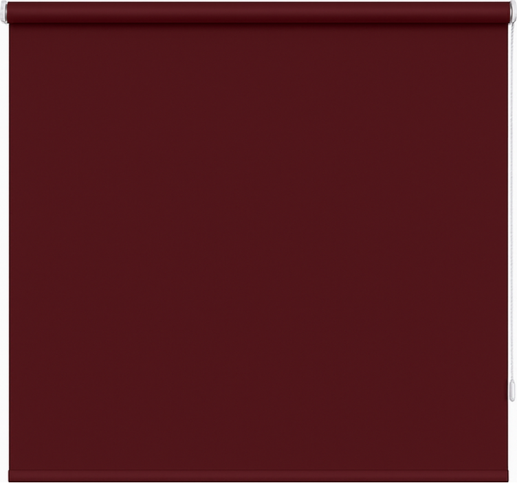 Deep maroon monocolour  dining room blind - TenStickers