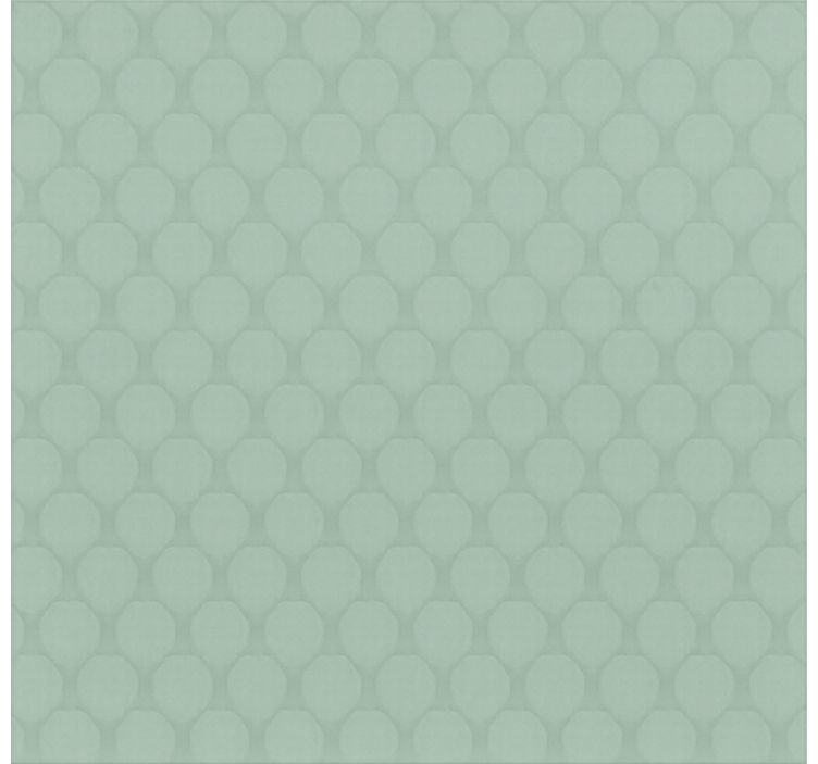 Dining room blind in mint green diamonds - TenStickers