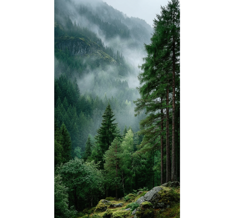 Tree blind the melancholic option - TenStickers