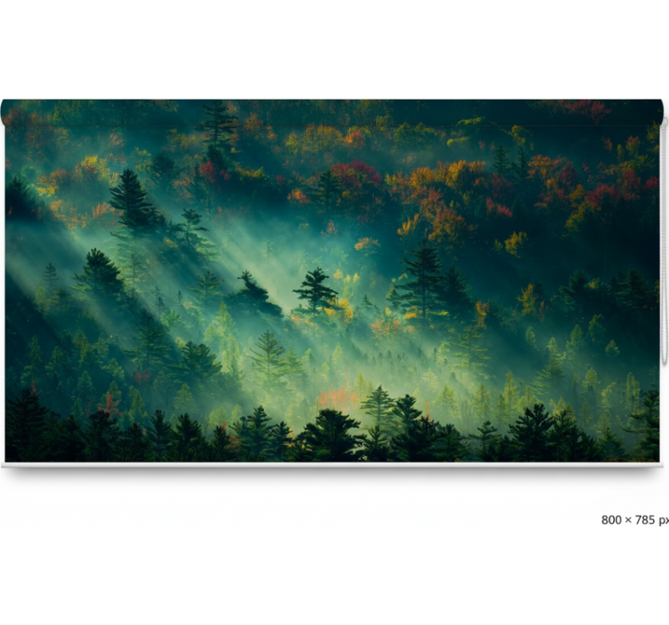 Tree blind the gloomy woodland - TenStickers