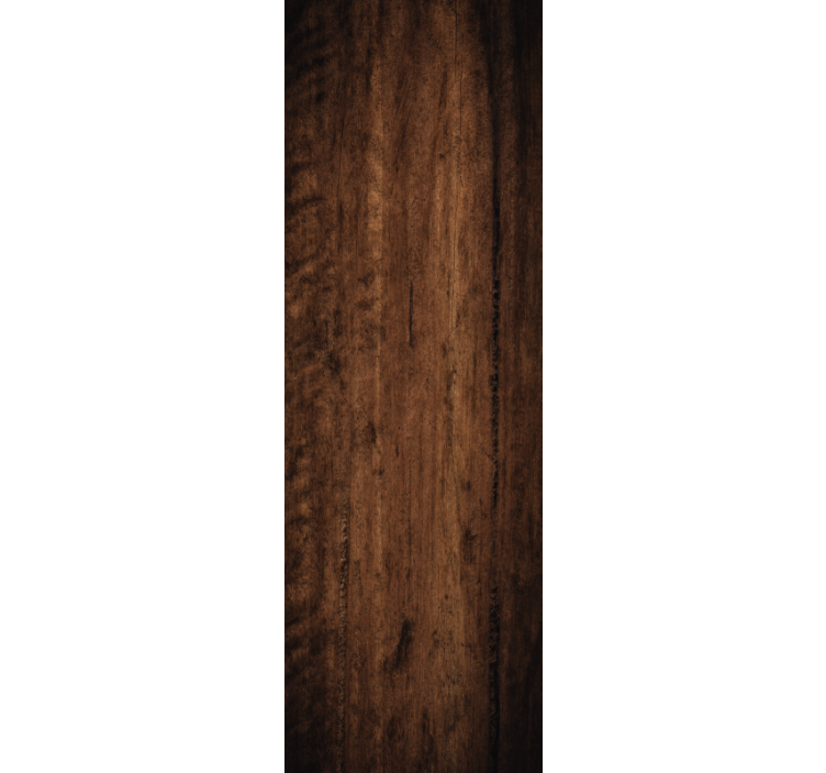 Home office blind in dark wood finish - TenStickers