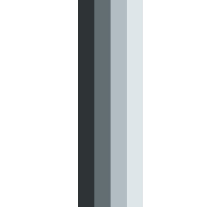 Home office blind elegant vertical gray stripes - TenStickers