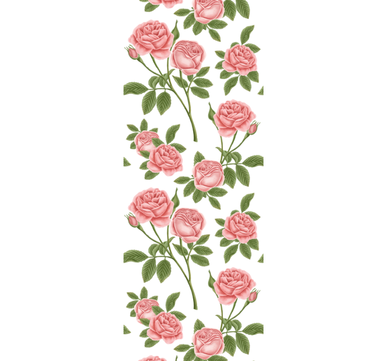 Blind kitchen floral rose pattern - TenStickers