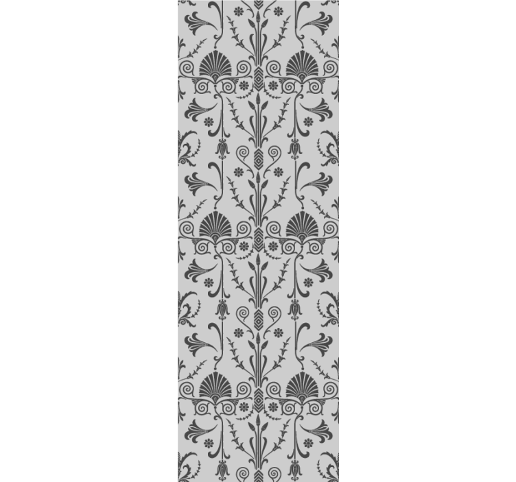 Grey french provincial style dining room blind - TenStickers