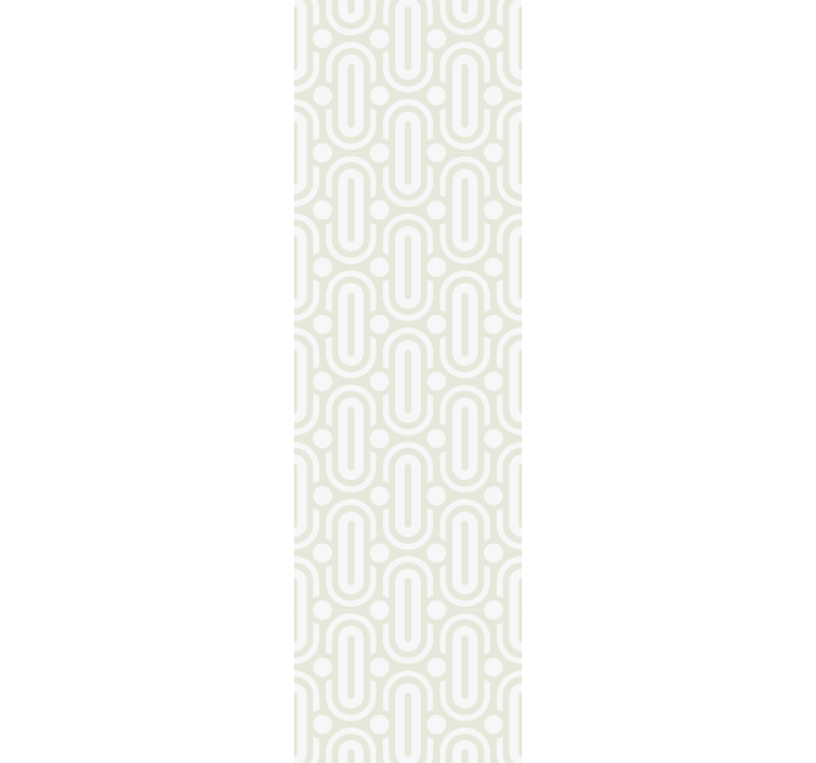 Dining room blind gray geometric lines - TenStickers