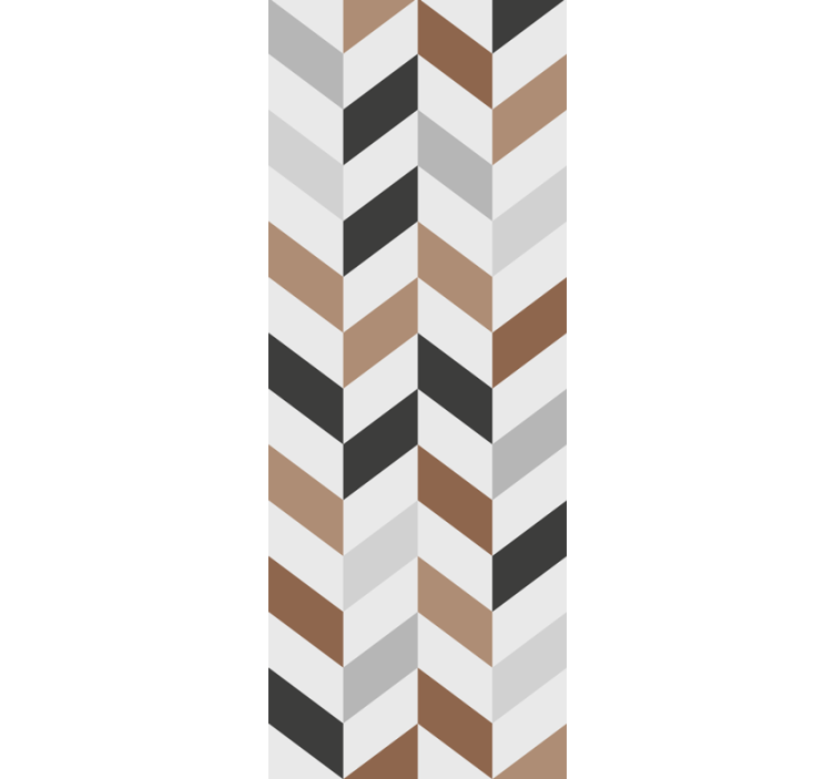 Blind teens abstract chevron pattern - TenStickers