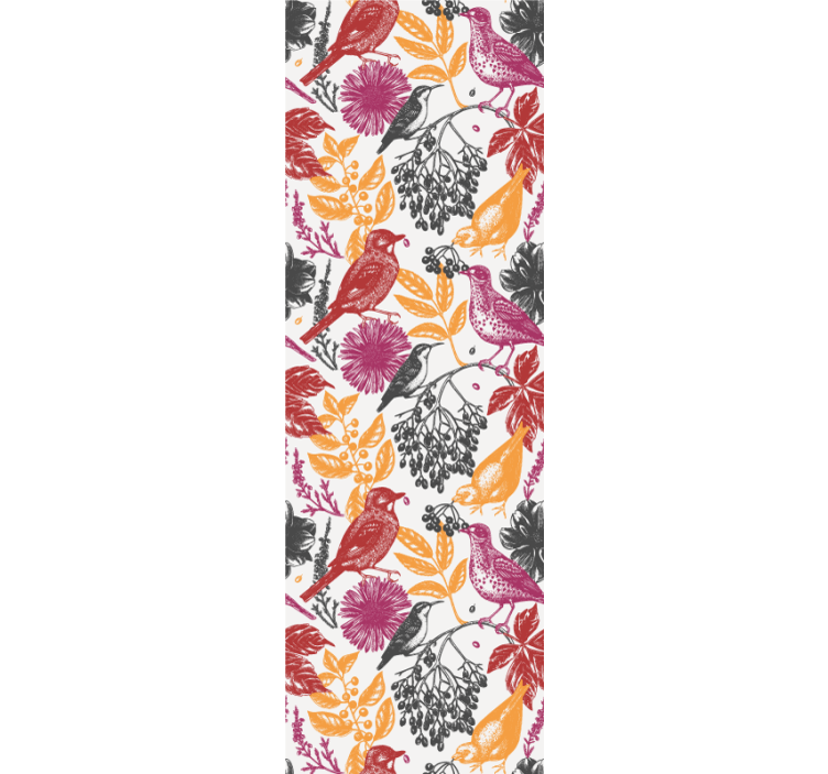 Blind teens wild garden flower design - TenStickers