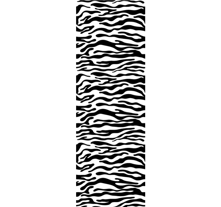 Blind teens zebra design accessories - TenStickers
