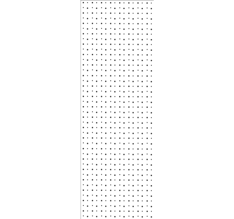 Modern blind vertical dots pattern - TenStickers