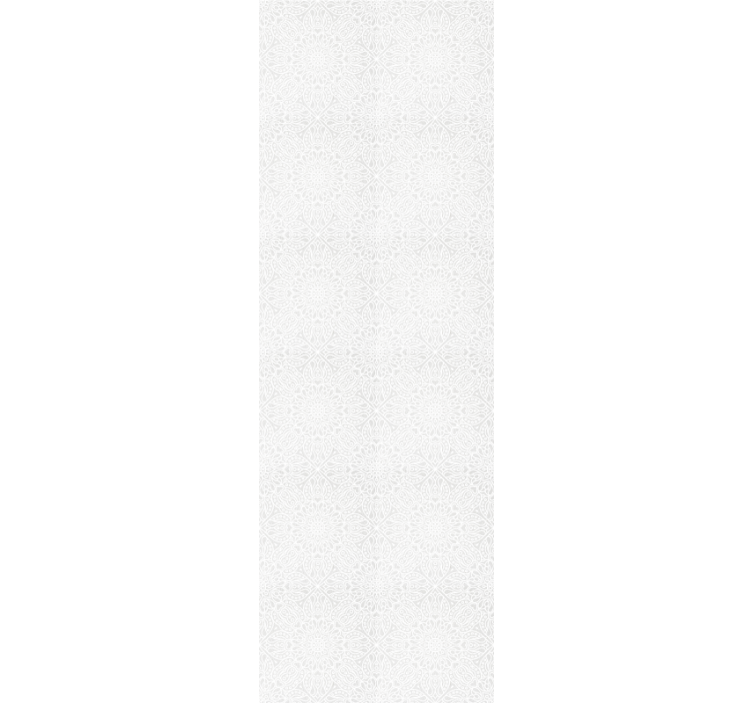 Modern blind with mandala flower design - TenStickers