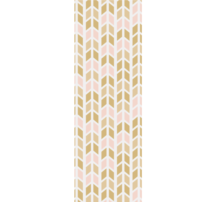 Modern blind with colorful symbol patterns - TenStickers