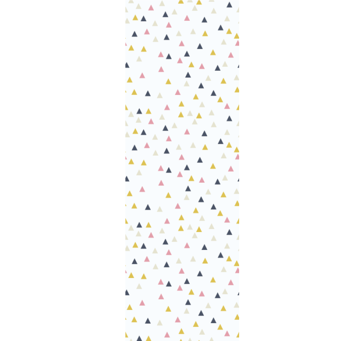 Modern blind with minimalist triangle pattern - TenStickers