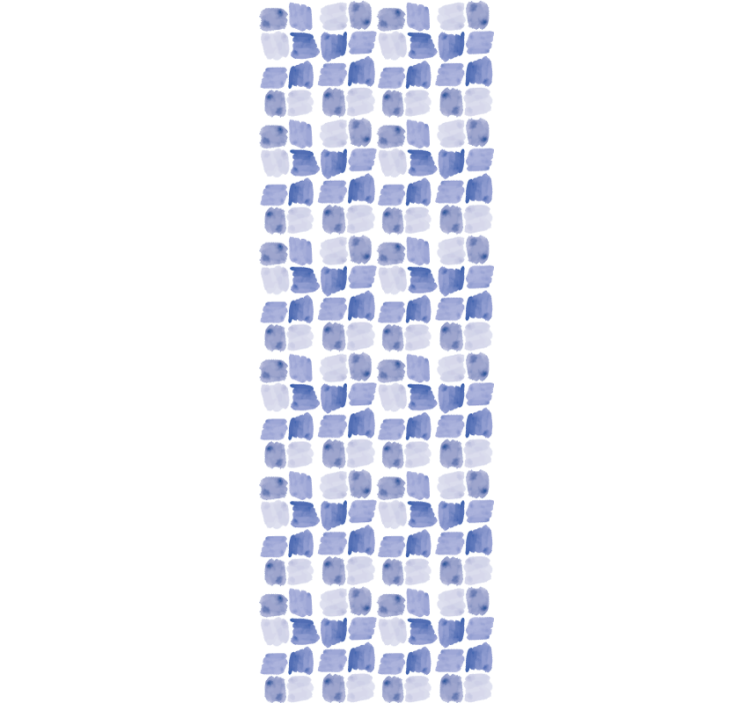 Modern blind with random square halftone design - TenStickers
