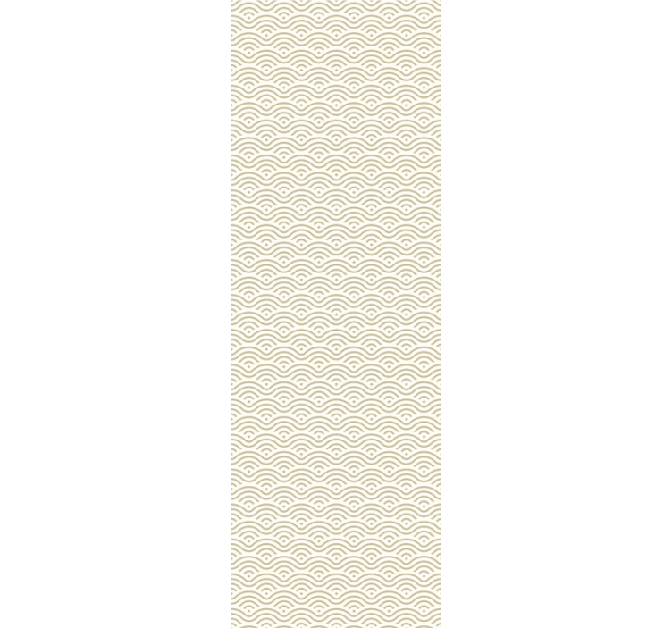 Modern blind serene tranquil waves - TenStickers