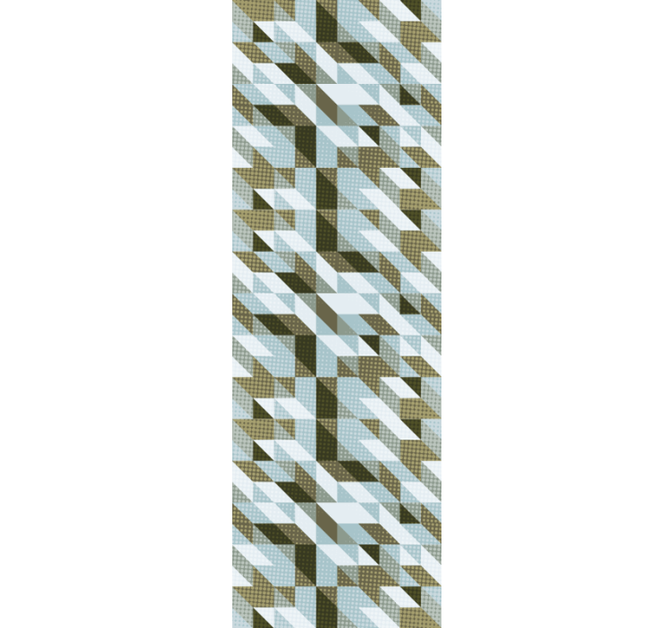 Modern blind with contemporary triangle design - TenStickers