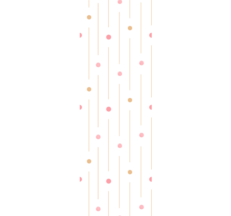 Modern blind with colorful dots and lines - TenStickers