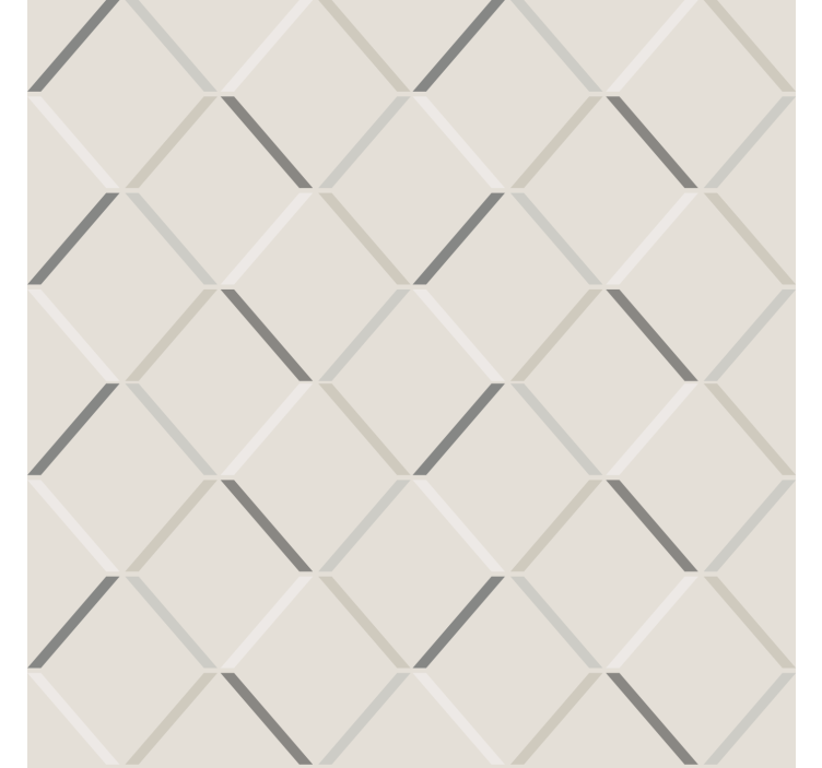 Blind grey nordic diamonds - TenStickers