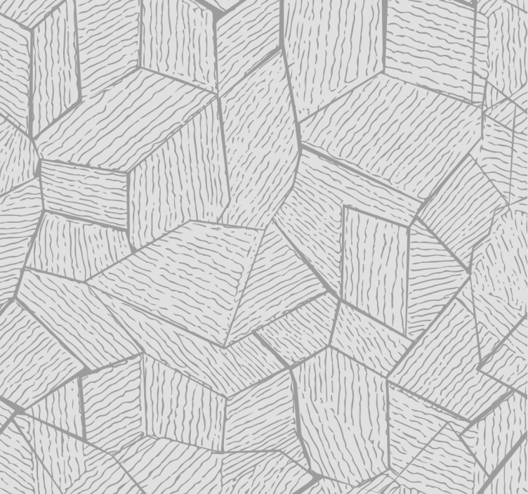 Blind grey african textile design - TenStickers