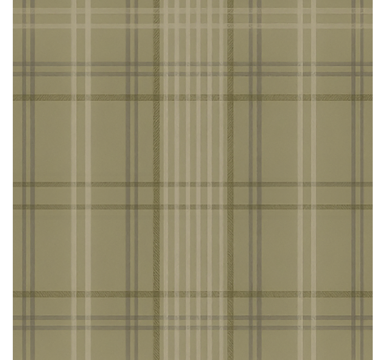 Blind beige 1960s grey olive pattern - TenStickers