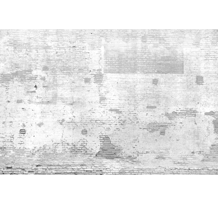 White window blind for white old wall decor - TenStickers