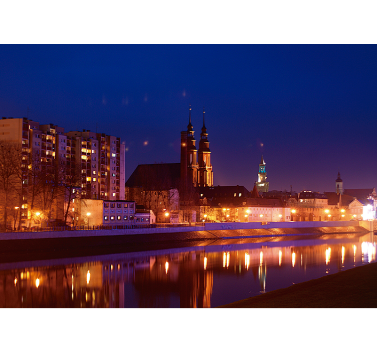 Blind blue opole after dusk - TenStickers