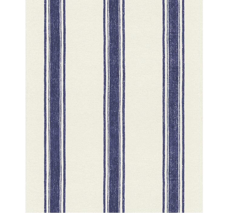 Blind blue vertical lines in navy blue - TenStickers