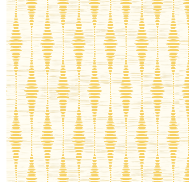 Modern blind yellow rabaul ikat design - TenStickers