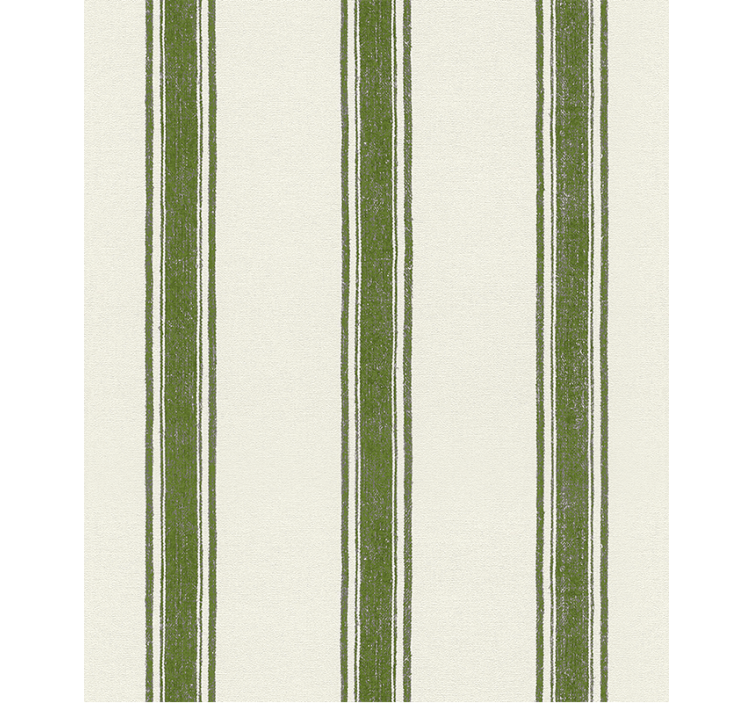 Modern blind in vertical lines moss green - TenStickers