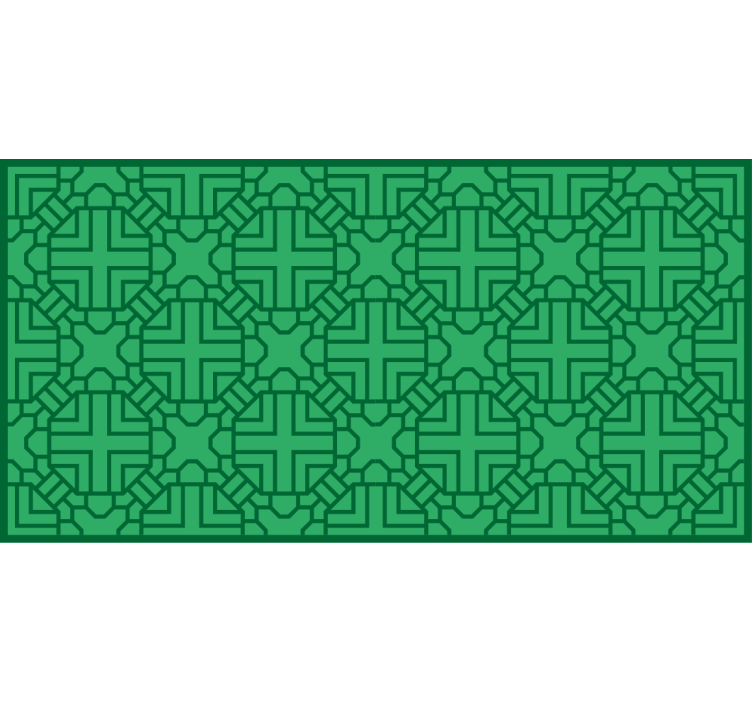 Blind green korean green design - TenStickers