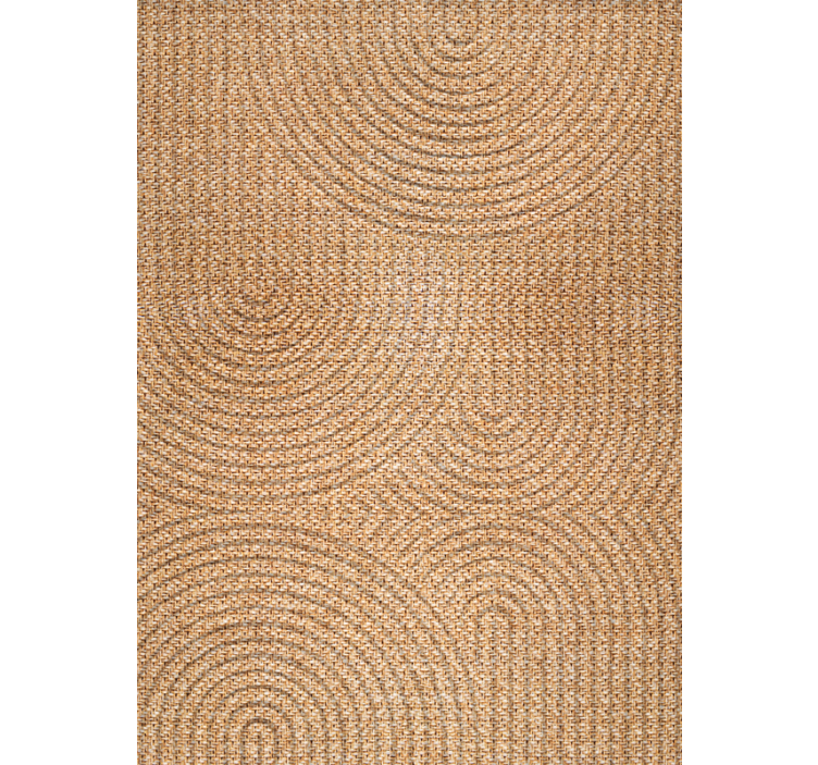 Blind beige arch fabric effect - TenStickers