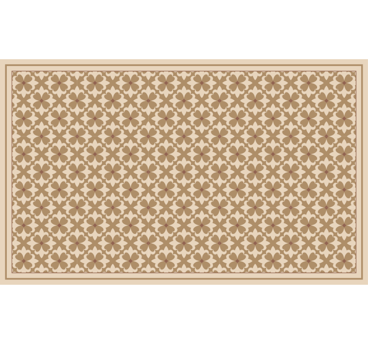 Blind beige vintage beige square pattern - TenStickers