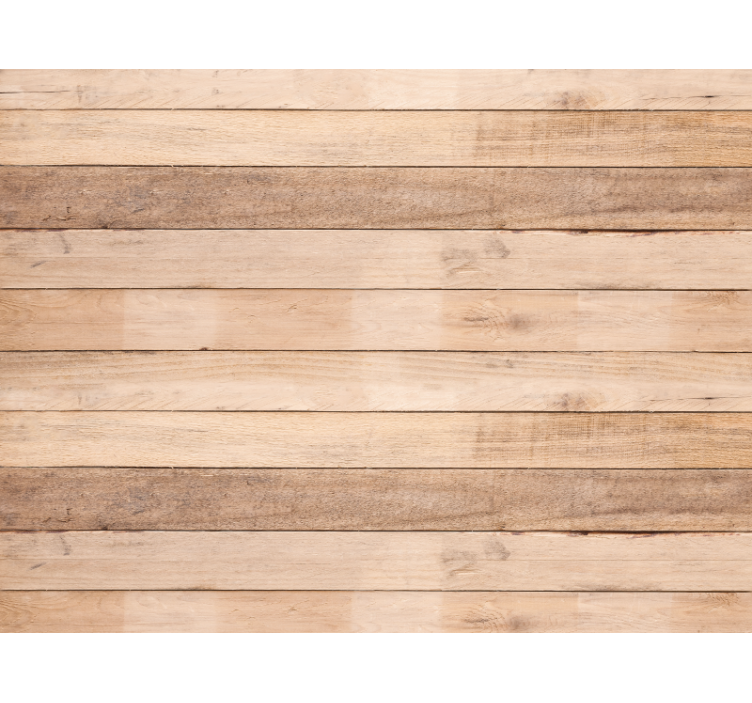 Blind beige wooden planks natural look - TenStickers